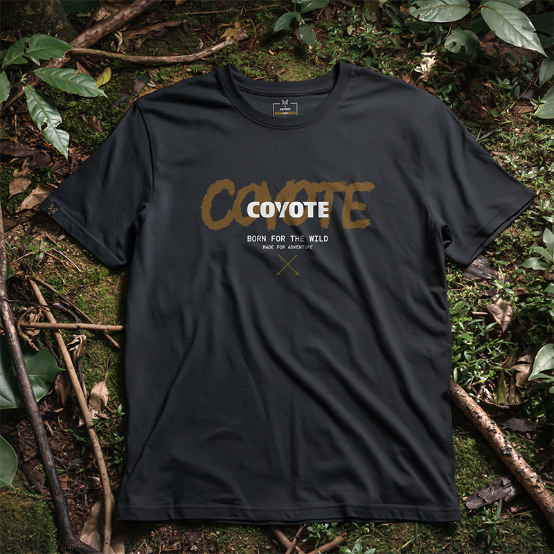 Koszulka Coyote Brush Shadow Black Czarna
