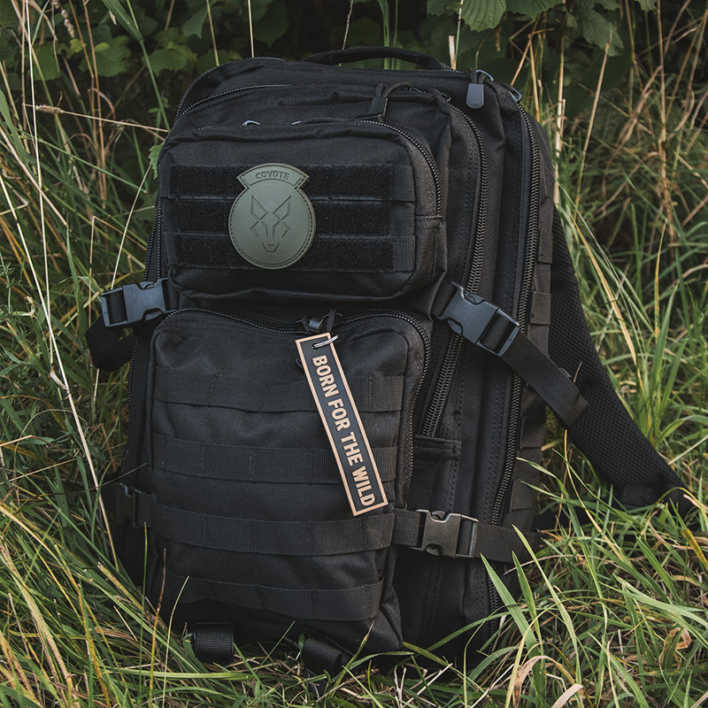 Plecak Turystyczny Coyote Tactical Backpack 38L Black Czarny
