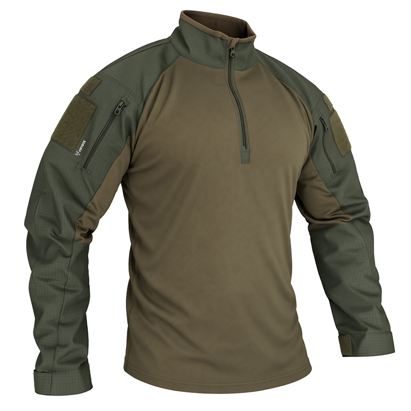 Alternative view of Bluza Combat Shirt Coyote Tactical Olive