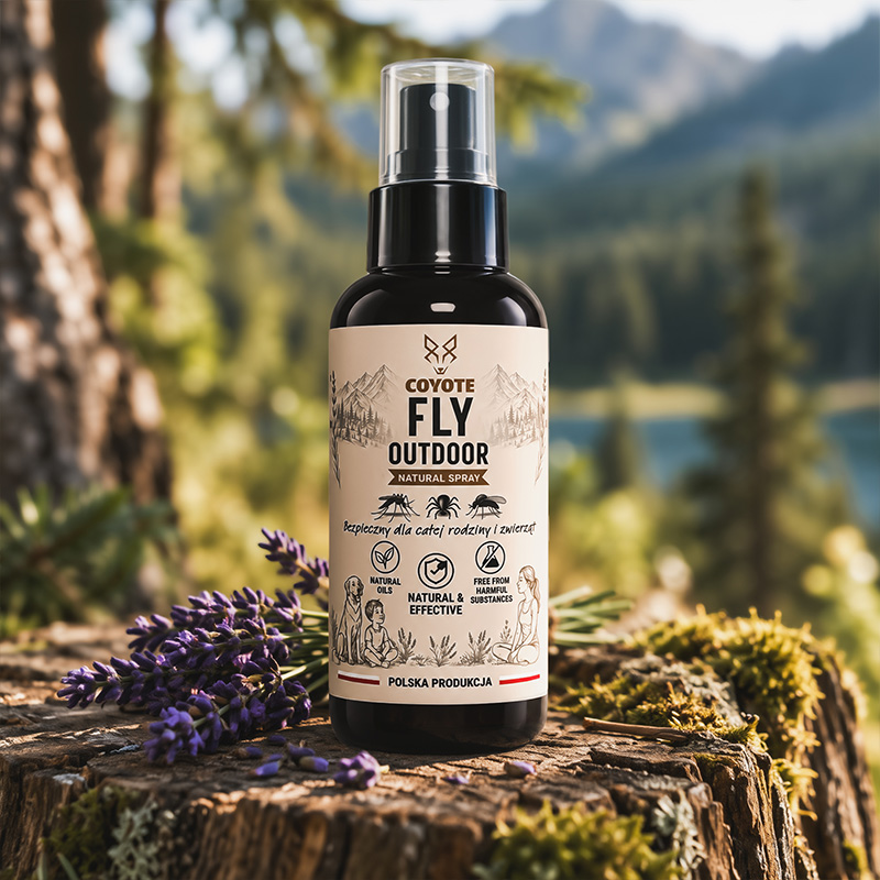 Preparat na Komary i Kleszcze Repelent Coyote Fly Outdoor Natural Spray