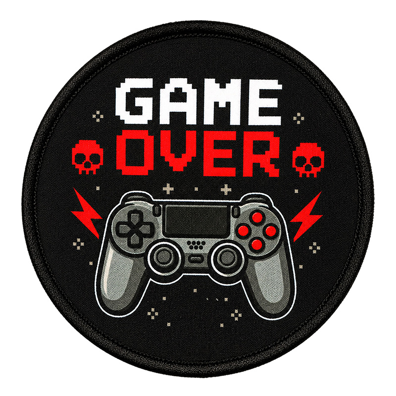 Alternative view of Plakietka Drukowana Coyote na Rzep Game Over