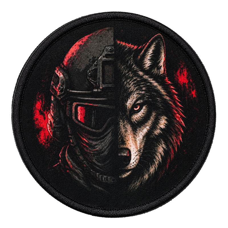 Alternative view of Plakietka Drukowana Coyote na Rzep Wolf Soldier